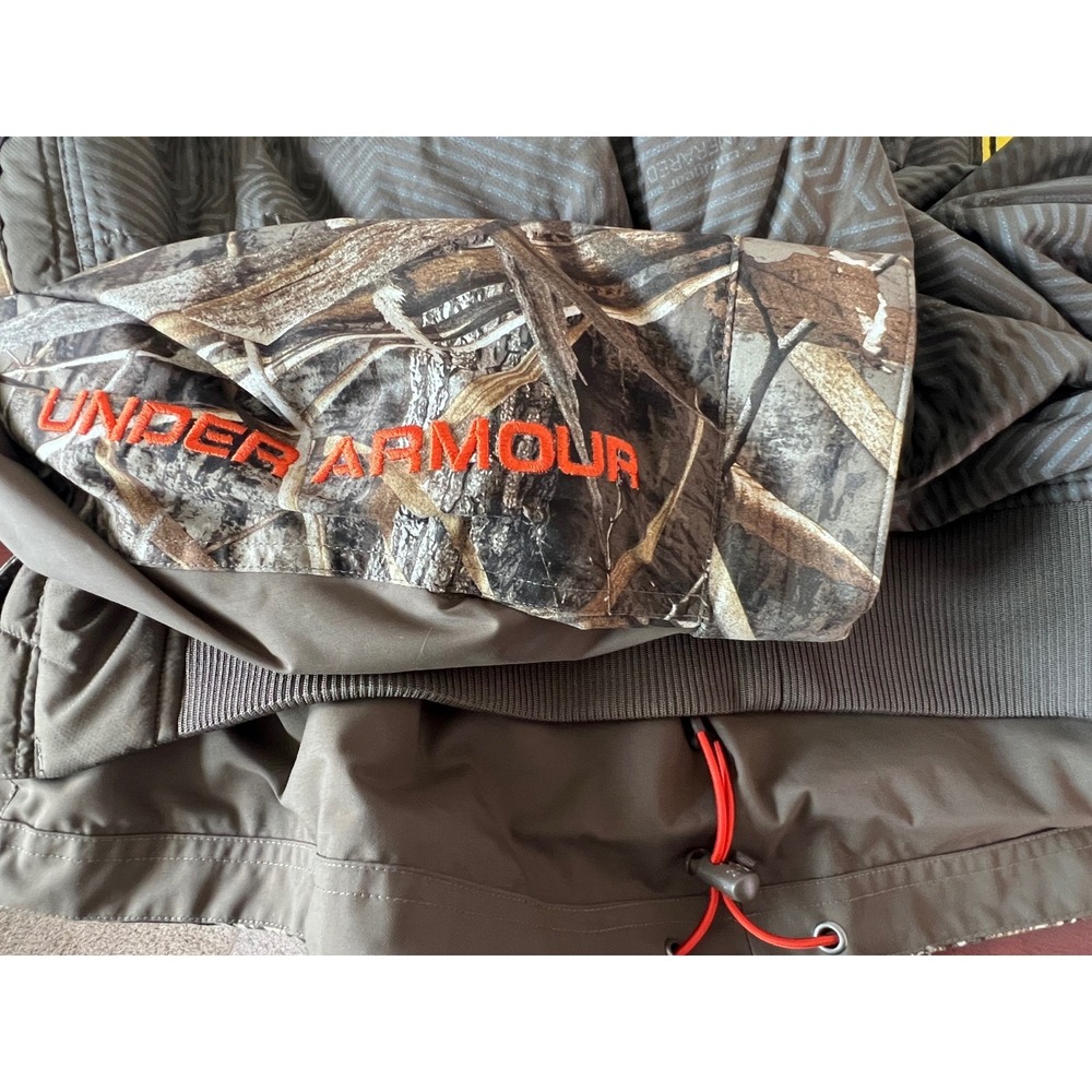 Under Armour Storm SkySweeper System Max-5 Camo Primaloft Hunting Jacket L - Picture 14 of 15